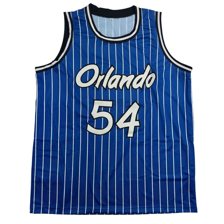 Autographed/Signed Horace Grant Orlando Blue Basketball Jersey JSA COA