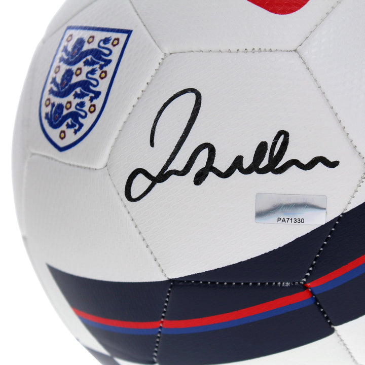 David Beckham Autographed England Team Soccer Ball Panini COA Signed Futbol