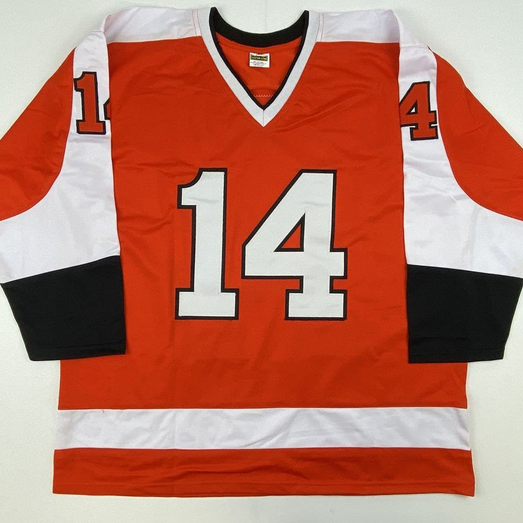 Autographed/Signed SEAN COUTURIER Philadelphia Orange Jersey JSA COA Auto