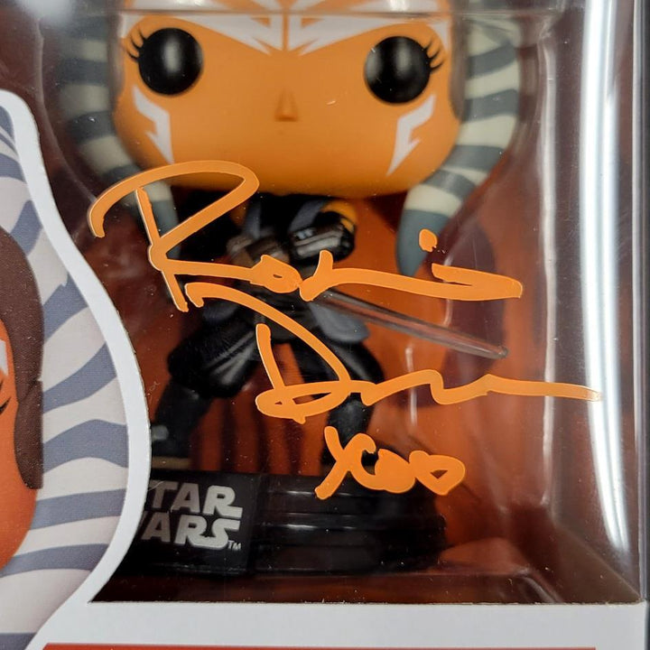 Rosario Dawson signed Ahsoka Tano Funko Pop Star Wars autograph ~ SWAU Holo