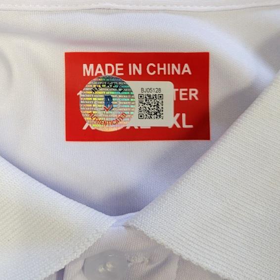 Karim Benzema signed Real Madrid Polo Jersey Size XL autograph (B) Beckett BAS