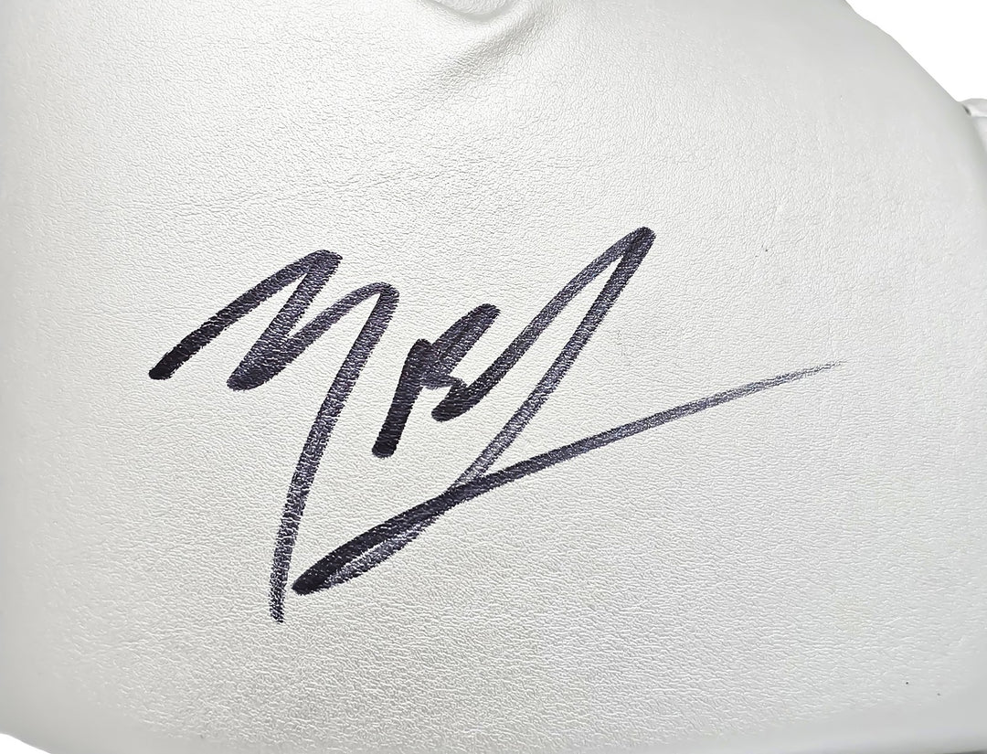 Michael B. Jordan Signed Silver Reyes Boxing Glove Left Handed LH Beckett Wit