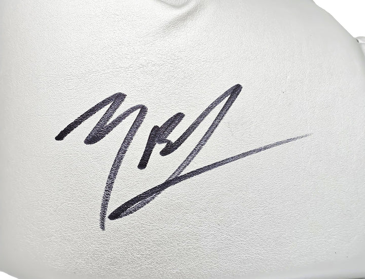 Michael B. Jordan Signed Silver Reyes Boxing Glove Left Handed LH Beckett Wit