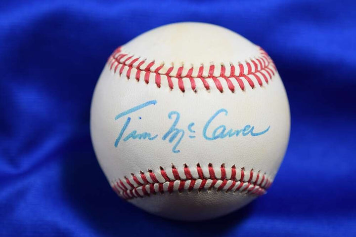 Tim McCarver PSA DNA Autograph National League ONL Signed Baseball