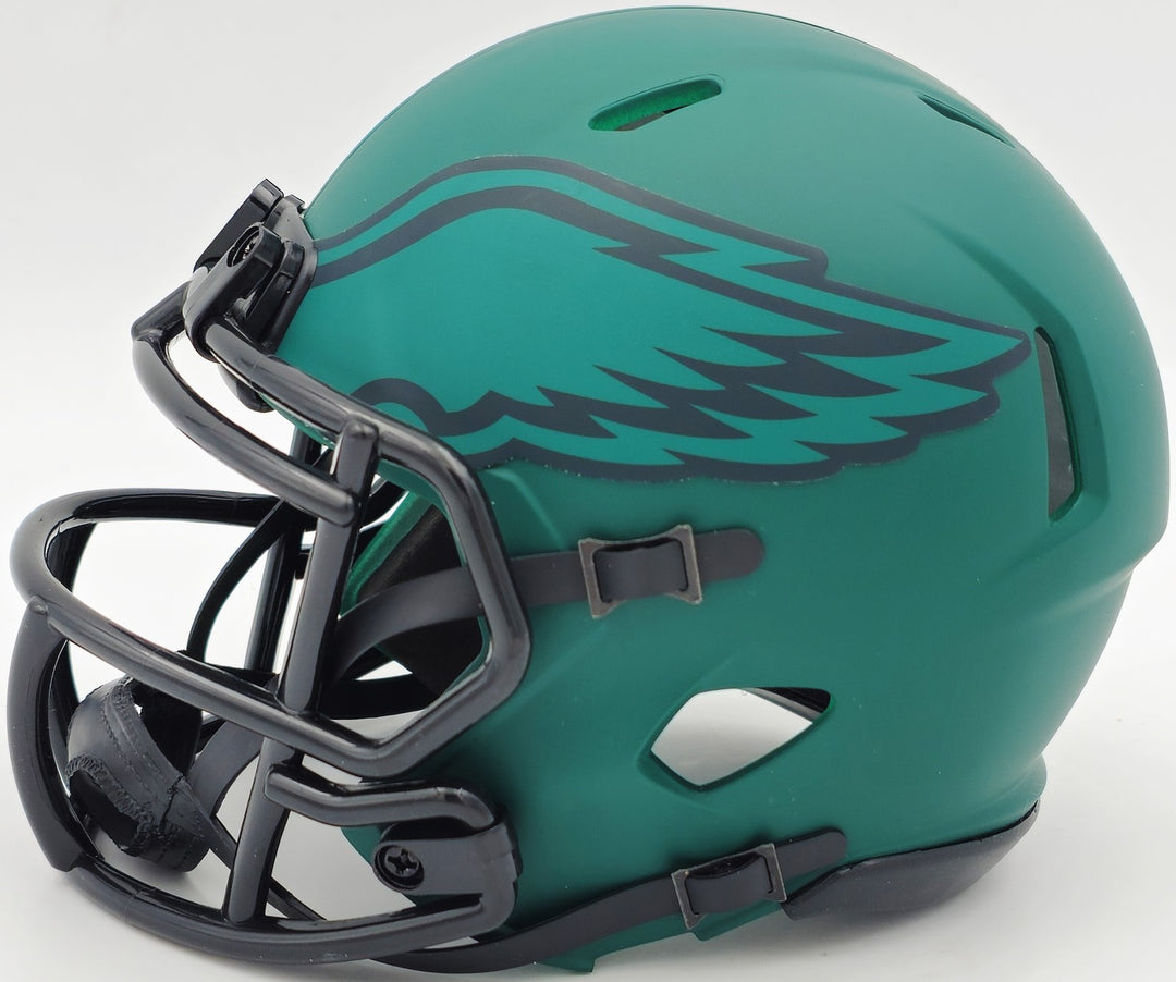 Darius Slay Jr. Signed Philadelphia Eagles Rave Green Speed Mini Helmet JSA