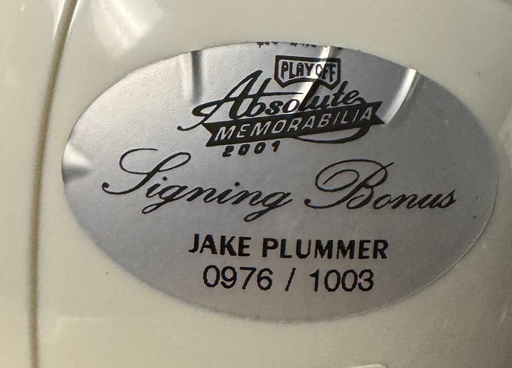 Jake Plummer signed Arizona Cardinals Riddell NFL Mini Helmet Snake-Playoff Holo