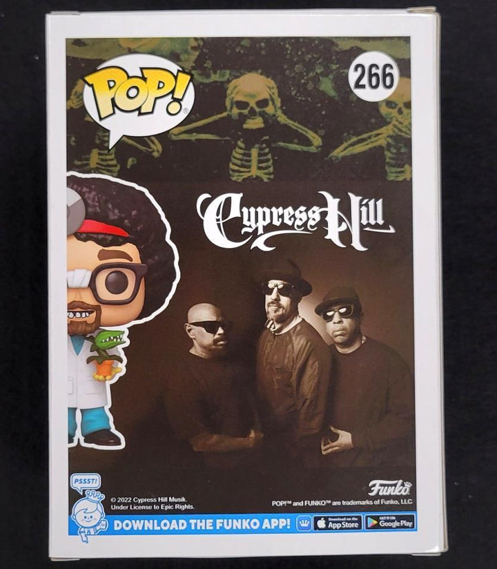 B-Real signed Cypress Hill Greenthumb Funko Pop! figure autograph (B) ~ PSA/DNA