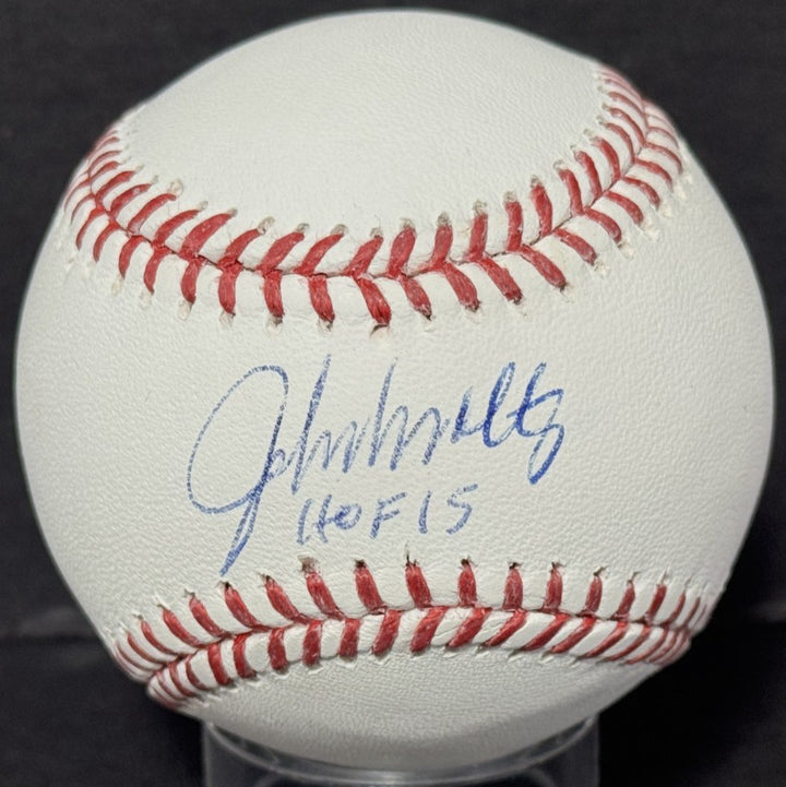 John Smoltz Signed Official Mlb Baseball HOF 15 Auto MLB Holo COA Atlanta Braves