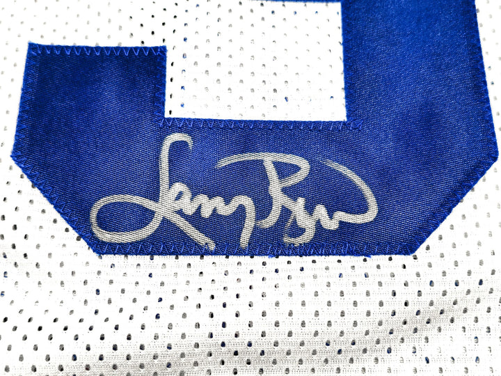 Boston Celtics Larry Bird Autographed Signed White All Star Jersey Beckett Wit