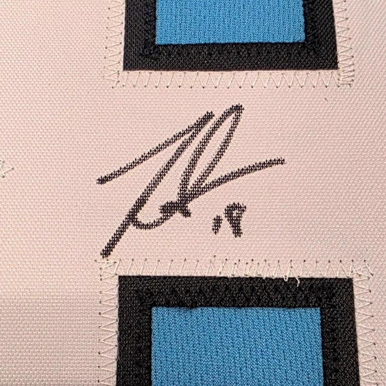 Jalen Coker signed Carolina Panthers Jersey autograph ~ Beckett BAS