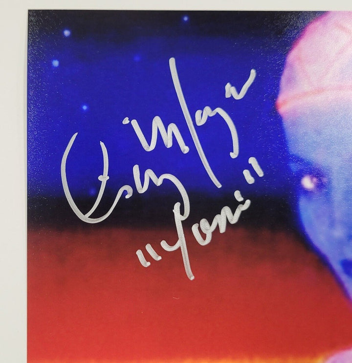 CINDY MORGAN Signed TRON 8x10 Photo "Yori" Autograph #2 ~ Beckett BAS
