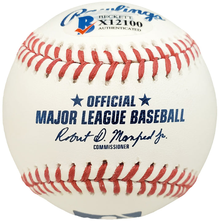 Keith Hernandez Signed MLB Baseball St. Louis Cardinals "1982 WS Champs" Beckett