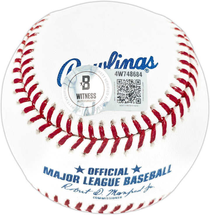 Ken Griffey Jr. Signed Official MLB Baseball Mariners "HR 630" Beckett Witness