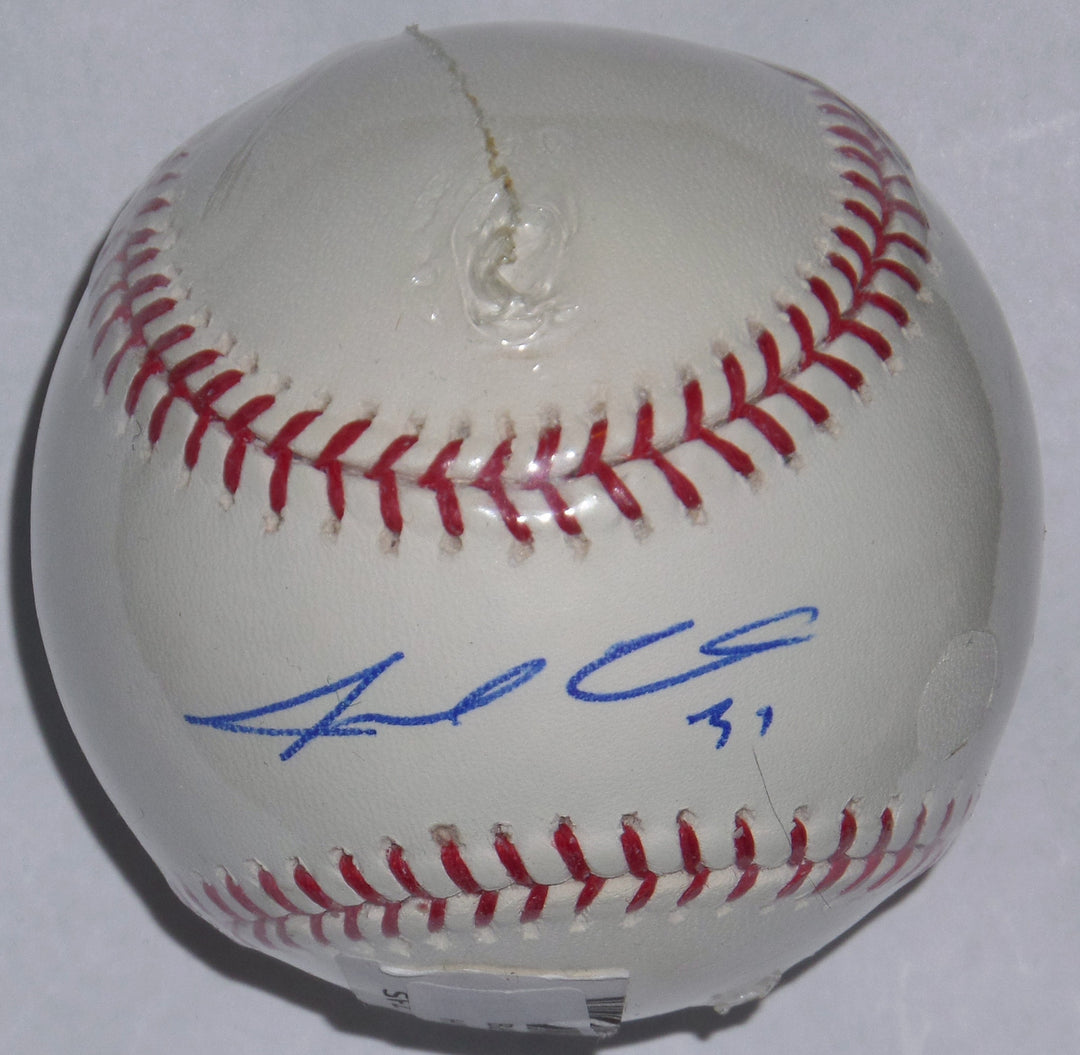 JARRED COSART SIGNED SELIG MLB BALL HOUSTON ASTRO MIAMI MARLINS MLB HOLO AUTO