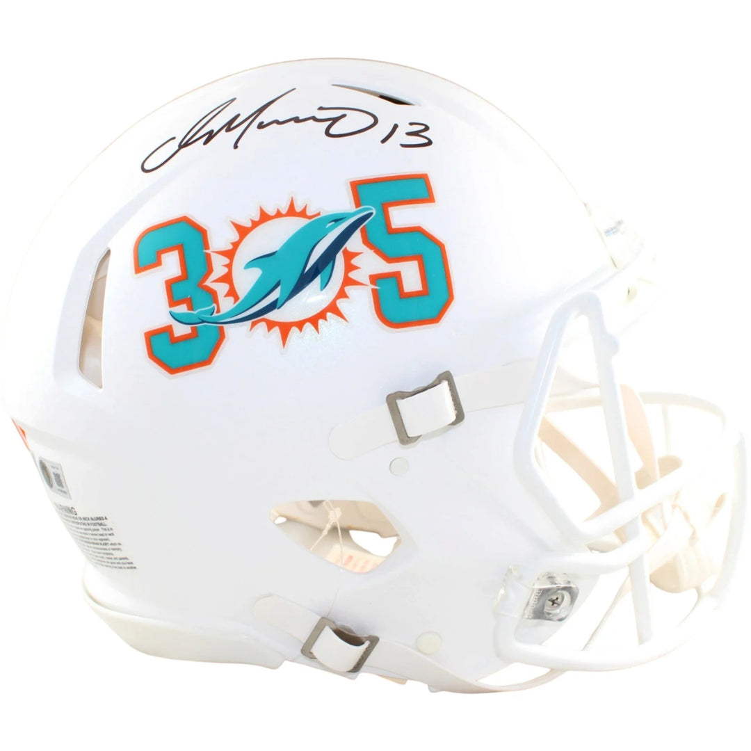 Dan Marino Autographed/Signed Miami Dolphins Helmet Proline 305 Becket WIT 58834