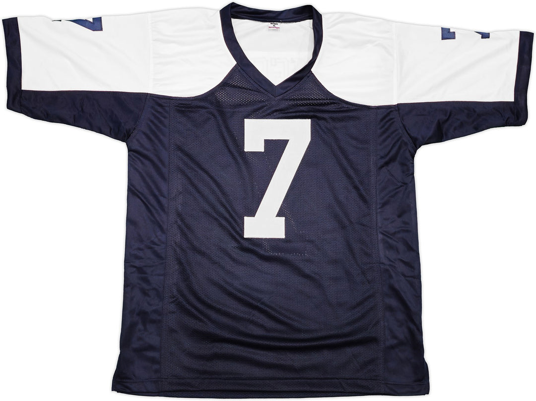 Dallas Cowboys Trevon Diggs Autographed Signed Blue & White Jersey Beckett