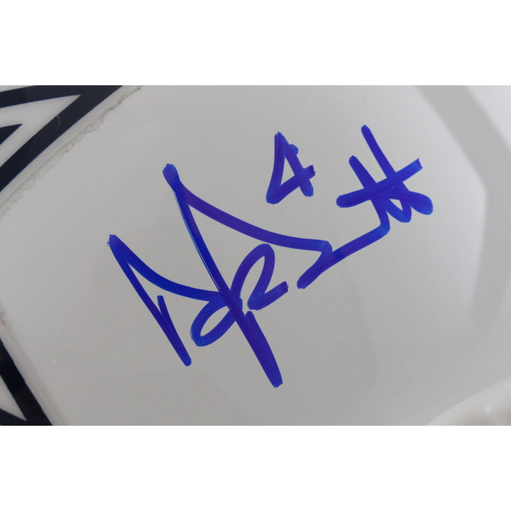 Dak Prescott Autographed/Signed Dallas Cowboys F/S 22 Alt Helmet Beckett 56337
