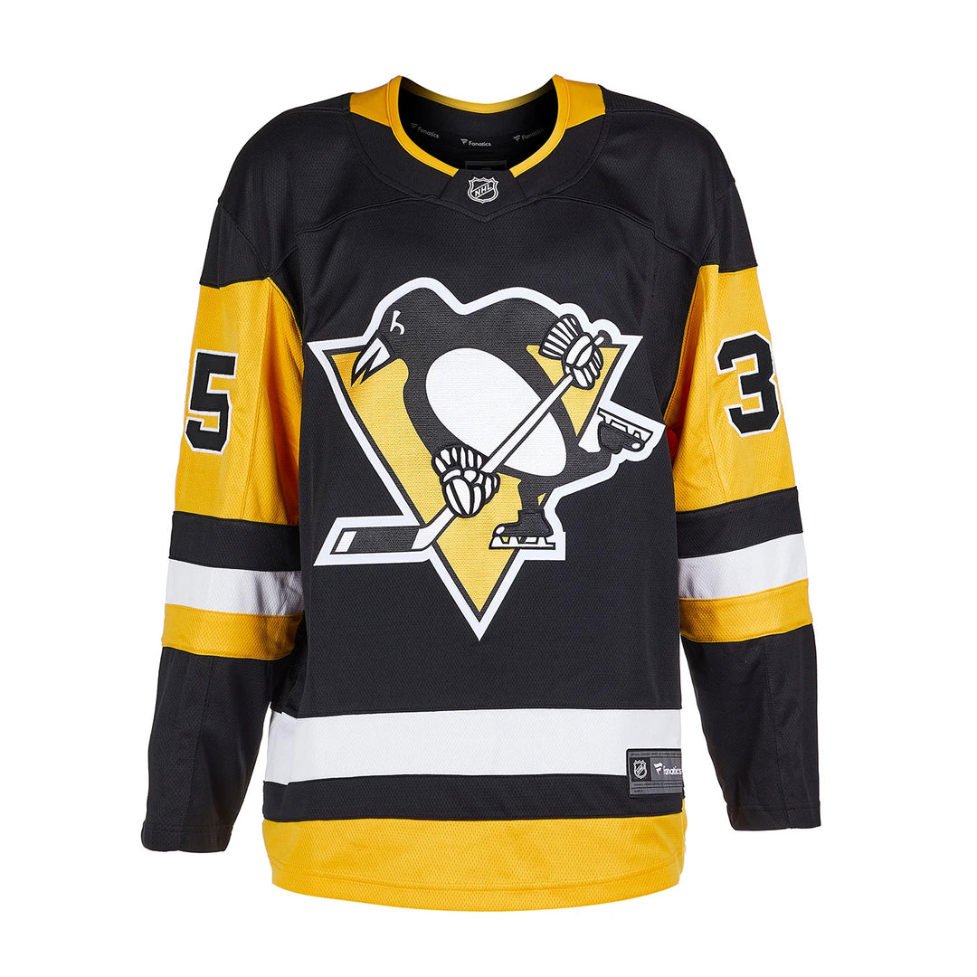 Tristan Jarry Autographed Pittsburgh Penguins Fanatics Breakaway Jersey
