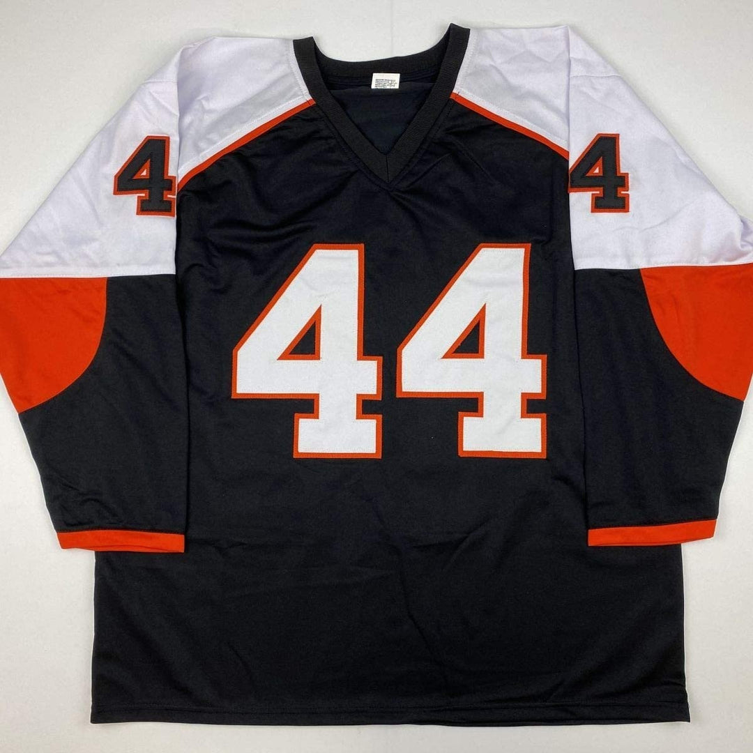Autographed/Signed KIMMO TIMONEN Philadelphia Black Jersey JSA COA Auto
