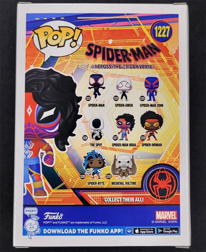 Karan Soni signed Spider-Man India Funko Pop Marvel autograph ~ Beckett BAS