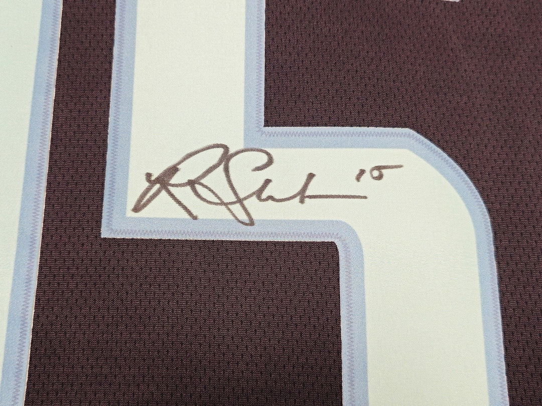 Kraken Riley Sheahan Auto Blue Fanatics Breakaway Jersey XL Inaugural Season