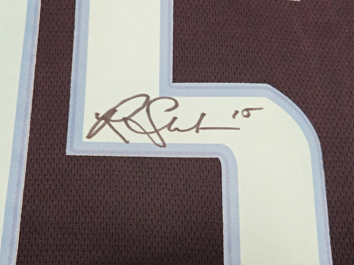 Kraken Riley Sheahan Auto Blue Fanatics Breakaway Jersey XL Inaugural Season