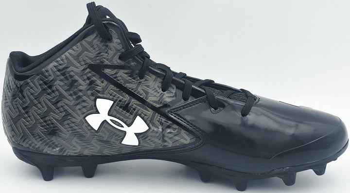 Ernest Jones IV Auto Pair of Black Under Armour Cleats Seahawks Size 10 MCS Holo