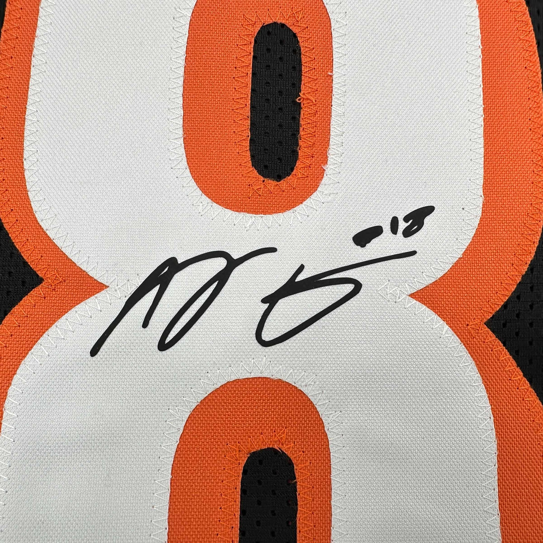 Facsimile Autographed A.J. AJ Green Cincinnati Black Reprint Jersey Size Mens XL