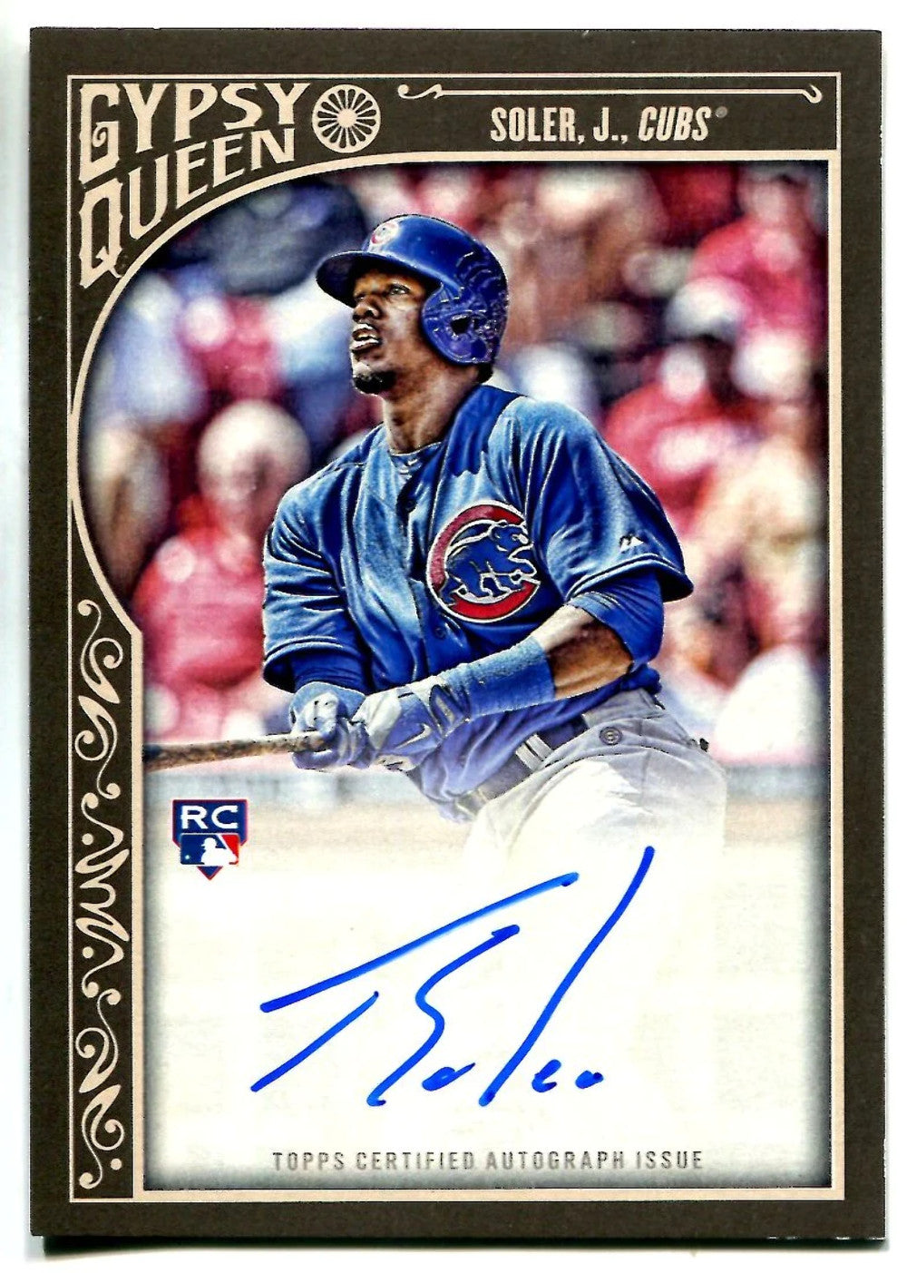 Jorge Soler 2015 Gypsy Queen Autographed Rookie Card