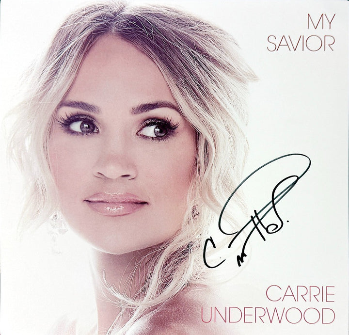 Carrie Underwood signed 2021 My Savior 11x11 Art Insert LP/Vinyl/Record- COA/NEW