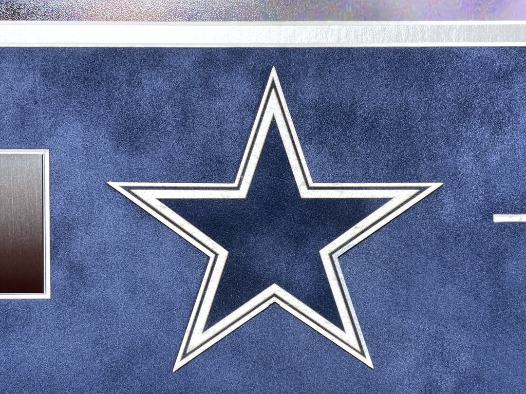 Emmitt Smith Autographed Dallas Cowboys 16x20 Photo Framed Signed BAS Prova