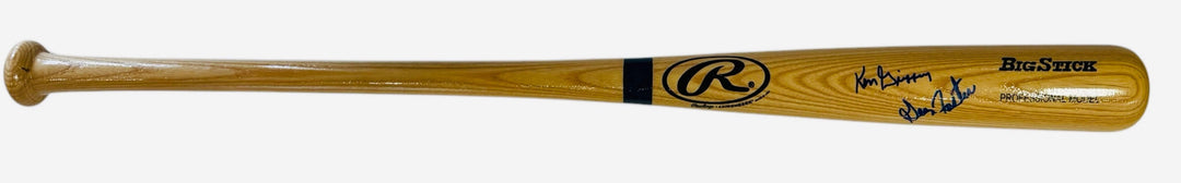 Ken Griffey & George Foster Autographed Rawlings Big Stick Bat