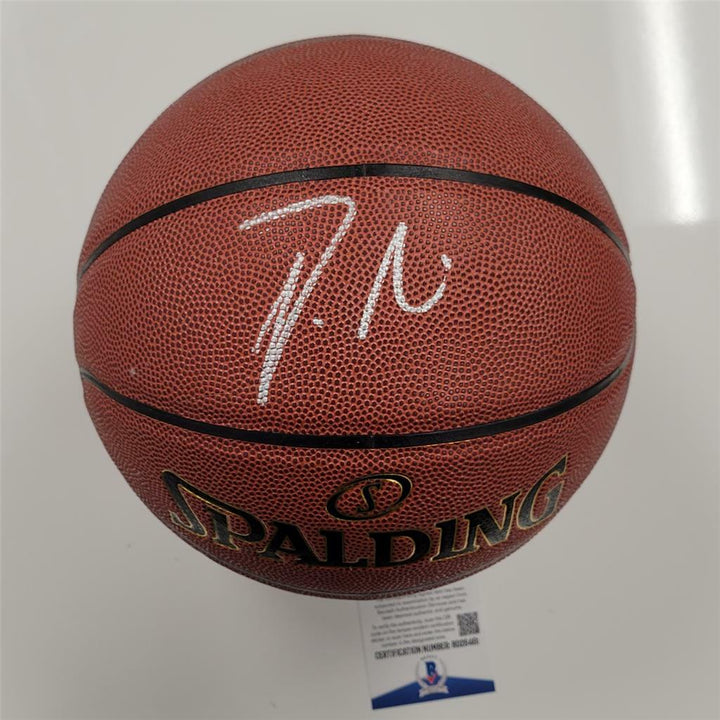 Damian Lillard signed Indoor/Outdoor Basketball Trailblazers ~ Beckett BAS COA
