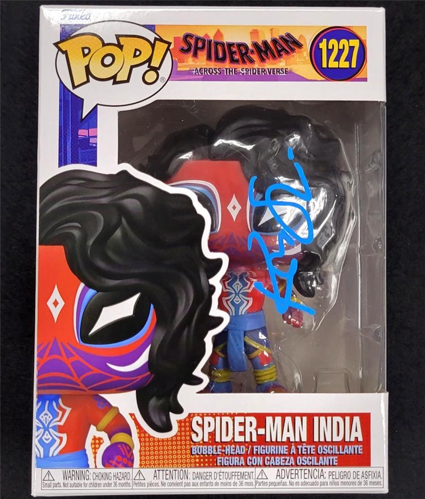 Karan Soni signed Spider-Man India Funko Pop Marvel autograph ~ Beckett BAS