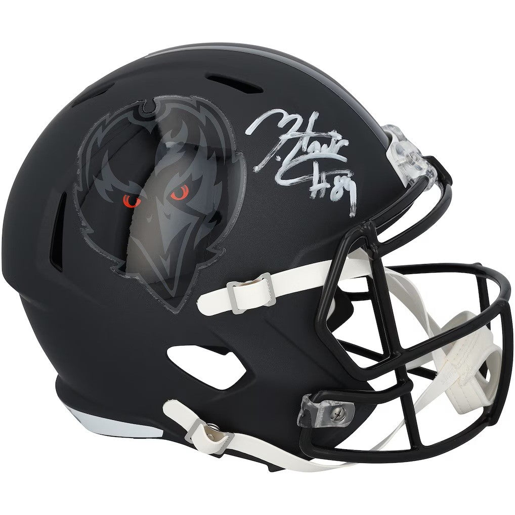 Mark Andrews Signed Ravens FS Black Alternate Replica Speed Helmet Fanatics