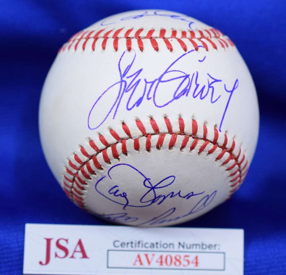 Garvey Cey Lopes Russell JSA Autograph National League Signed Baseball