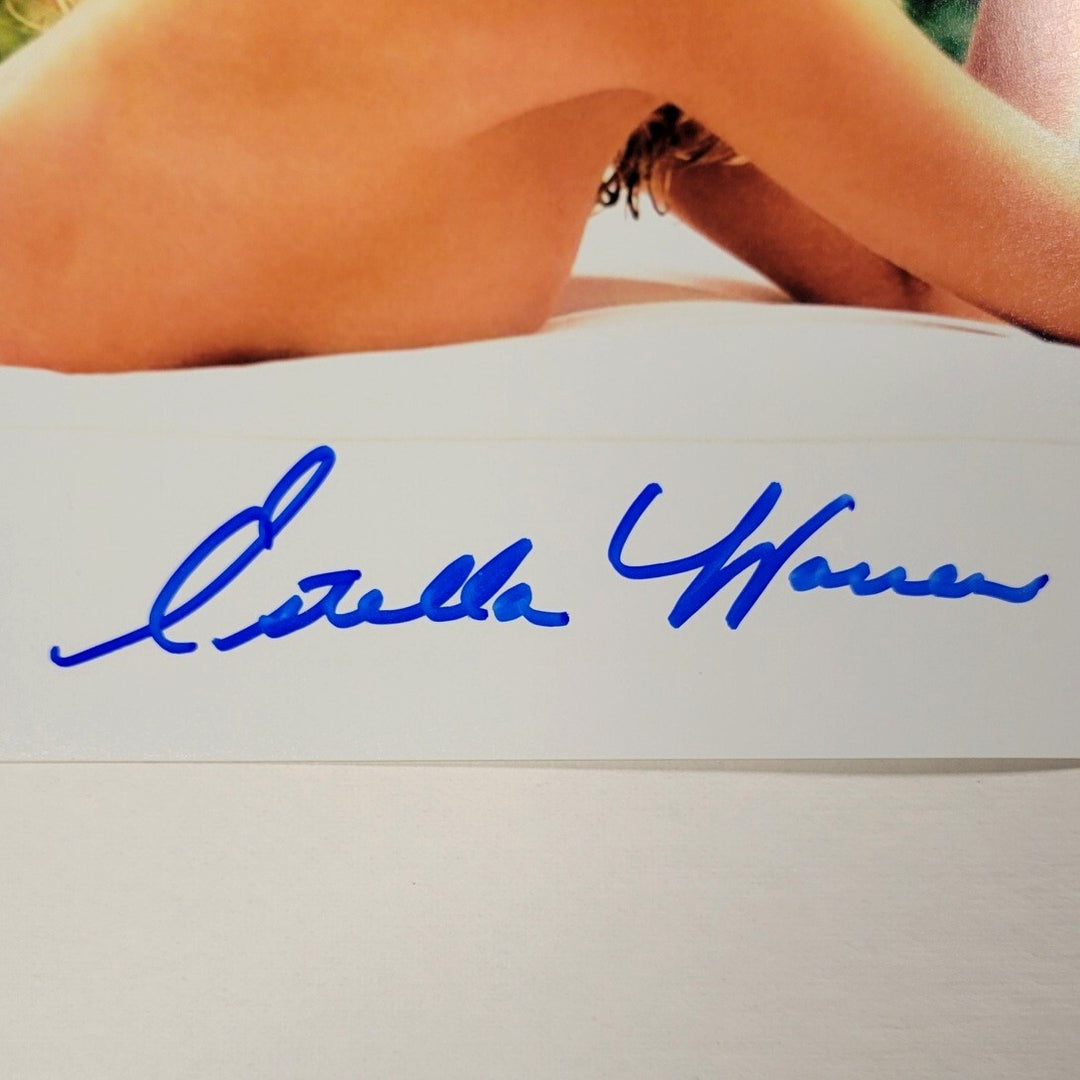 Victoria's Secret model ESTELLA WARREN Signed 8x10 Photo #5 Beckett BAS