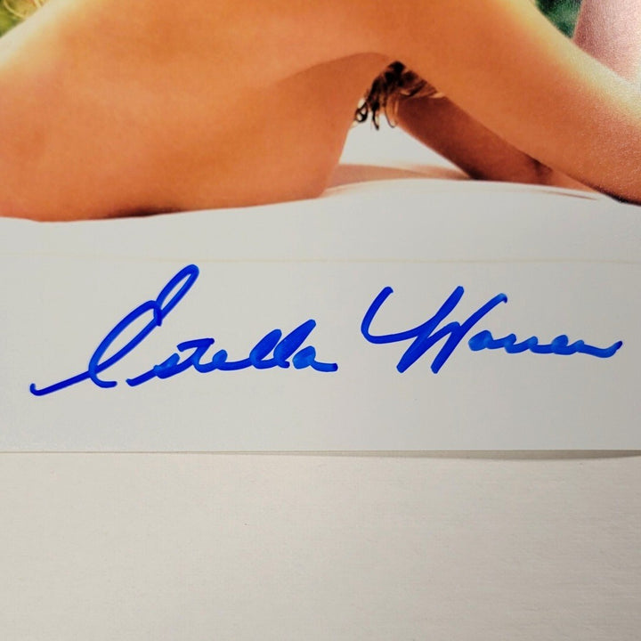 Victoria's Secret model ESTELLA WARREN Signed 8x10 Photo #5 Beckett BAS
