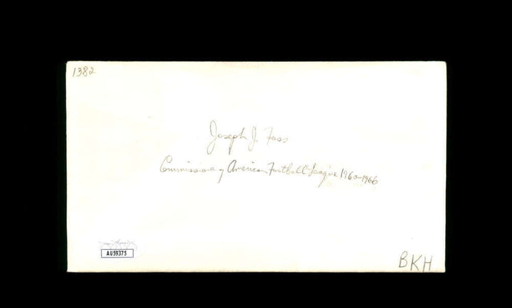 Joe Foss JSA Signed 1969 First Day Cover Cache FDC Medal Of Honor Winner Auto