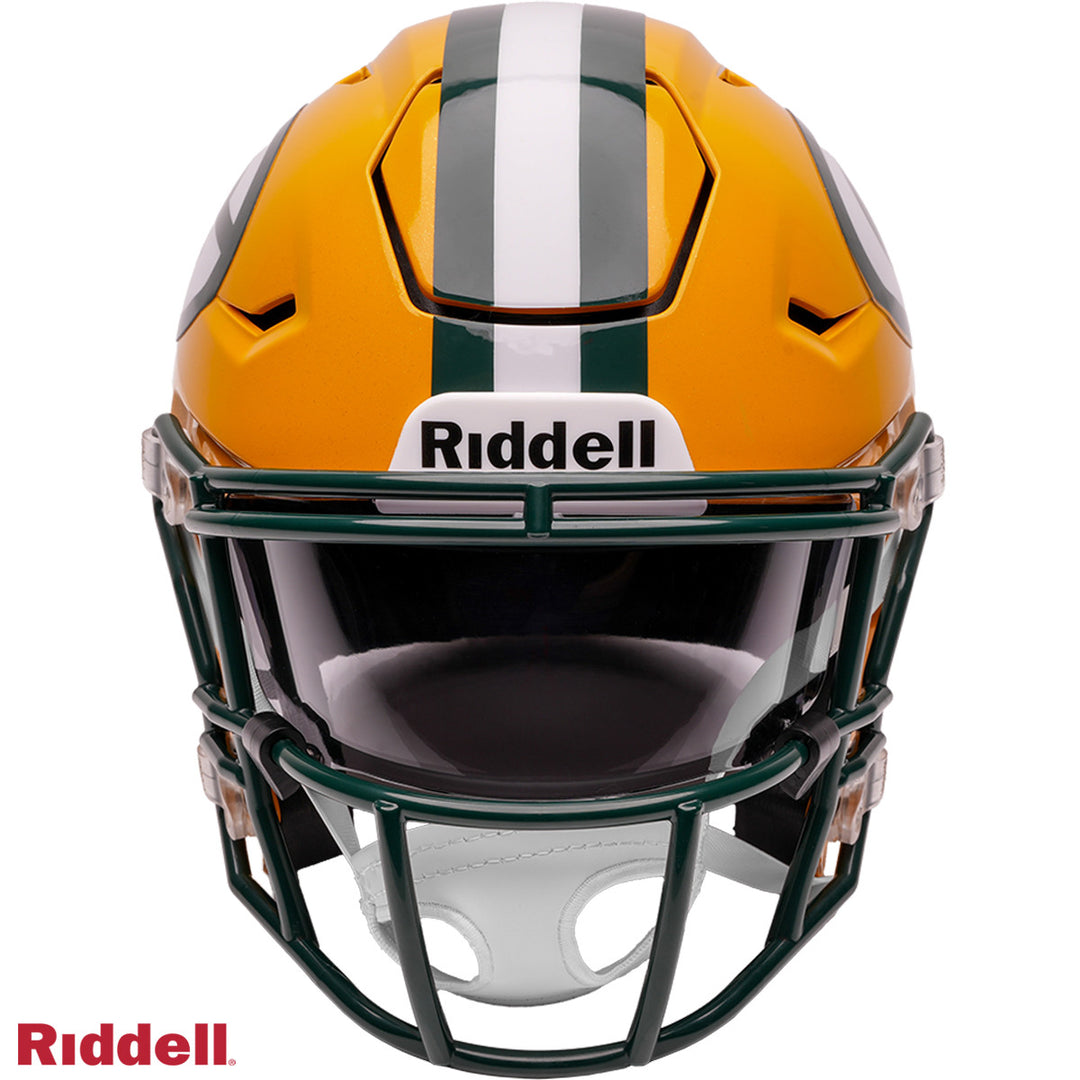 Green Bay Packers Riddell Mid-Size Midi Helmet New In Box 58231