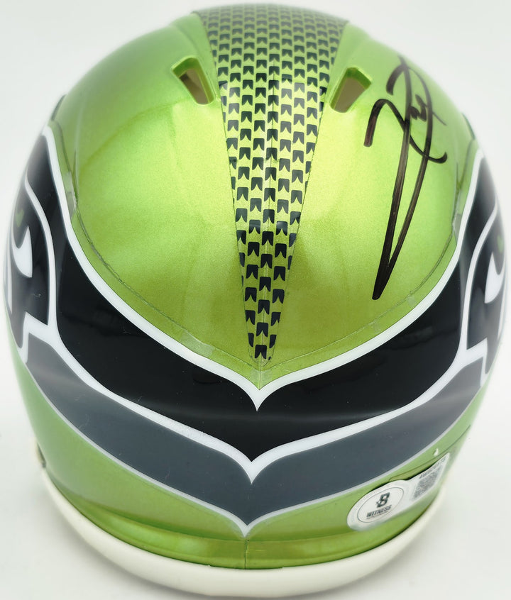 Earl Thomas III Signed Seahawks Flash Green Speed Mini Helmet Beckett Witness
