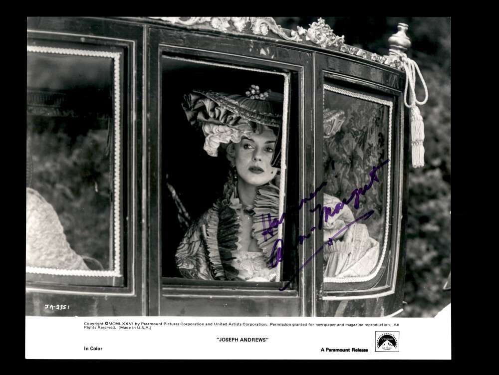 Ann Margret JSA Coa Signed 8x10 Photo Autograph