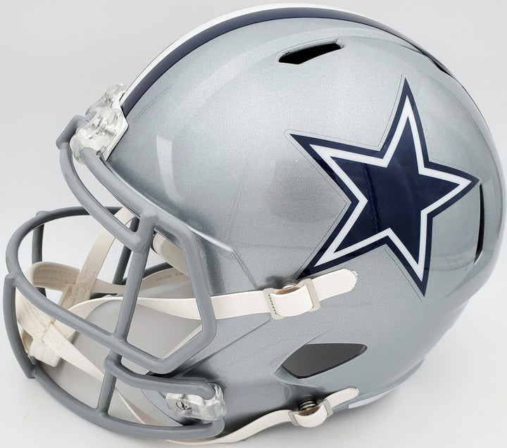 Ezekiel Elliott Signed Dallas Cowboys Full Size Speed Replica Helmet Beckett BAS