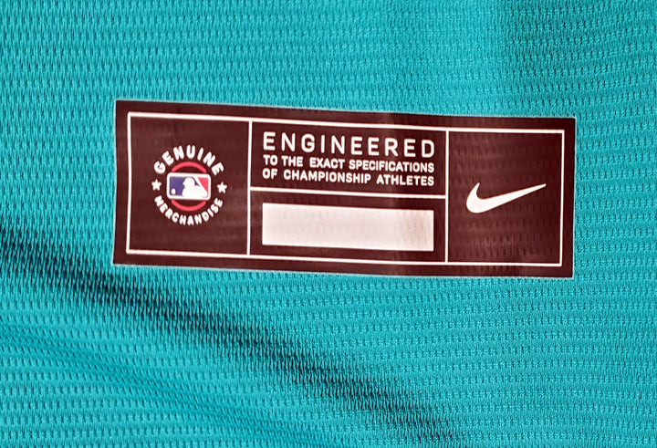 Mariners Ken Griffey Jr. Signed Teal Nike Jersey Size L Beckett & MCS Holo