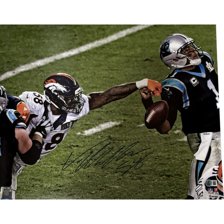 Von Miller Autographed Denver Broncos 16x20 Photo Beckett Witness 54720