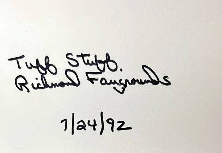 Stan “The Man” Musial signed Louisville Slugger Eng Player Model 125 Bat-Beckett