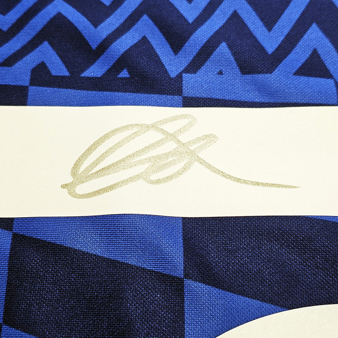 Chelsea F.C. Mason Mount Signed Blue Nike Jersey Size XL in Silver Beckett