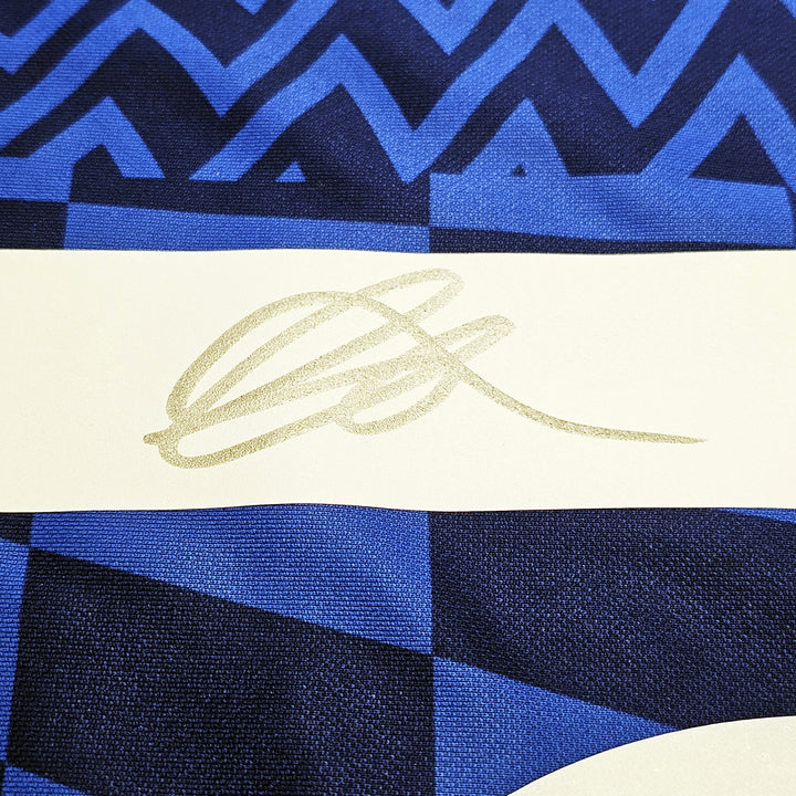 Chelsea F.C. Mason Mount Signed Blue Nike Jersey Size XL in Silver Beckett