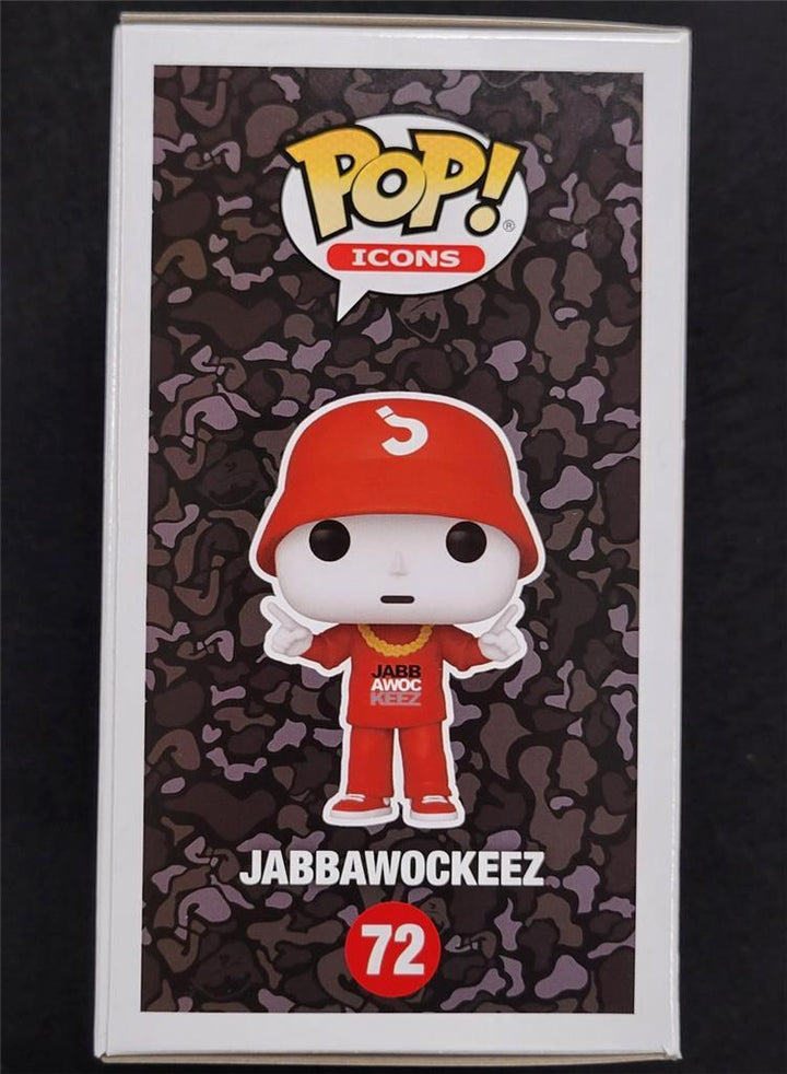 Jabbawockeez authentic signed Funko Pop 72 vinyl figure Wockshop w/ 4 autographs