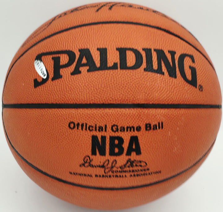 John Havlicek Auto Spalding NBA Leather Game Basketball Celtics UDA Holo Beckett